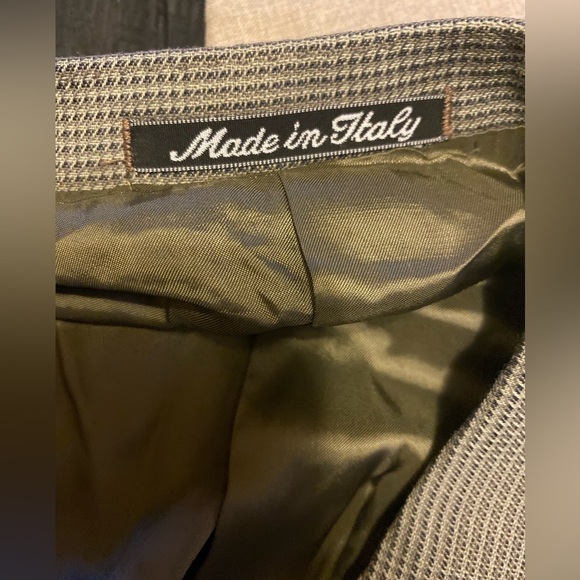 New  With tag Mani by Giorgio Armani Men' pure Virgin Wool Blazer 43 Long - Picture 8 of 14